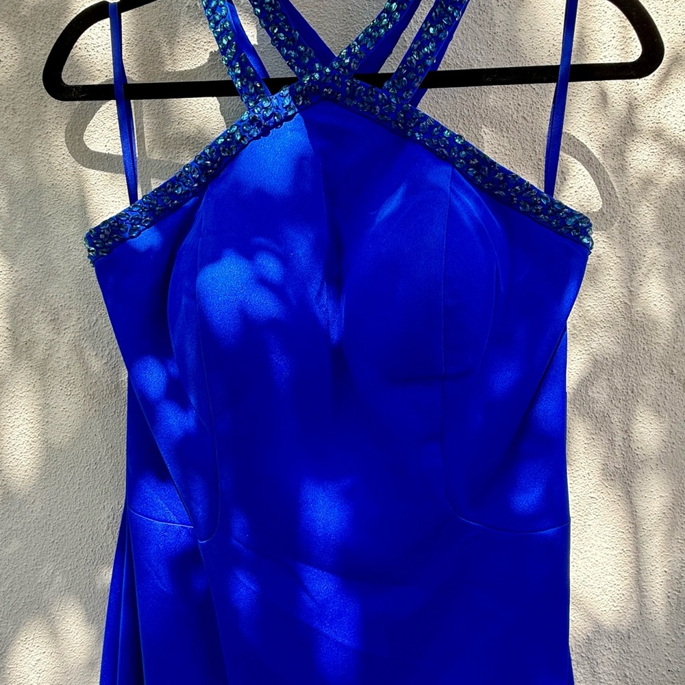 Vibrant Blue Formal Dress